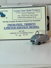 S.A.M.S. White Metal 1965/66 Peel Trident Microcar Car with Original Box