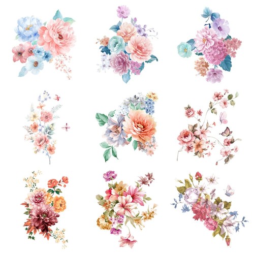 Autocollant mural romantique - autocollant,