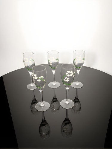 Lot flûtes champagne - flûtes, à
