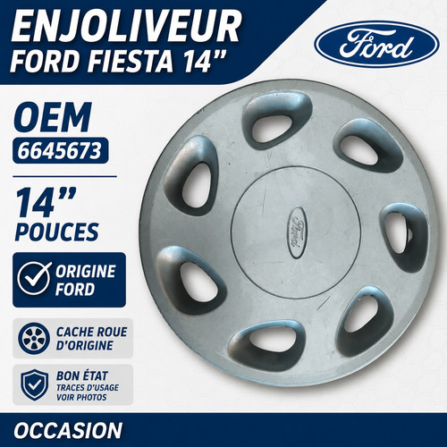 Enjoliveur origine ford - enjoliveur, d’origine