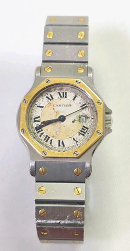Vintage cartier santos ronde - santos,