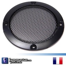 Grille de haut-parleur noire