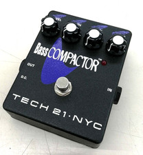 TECH21 NYC Bass Compactor Bass Effects Pedal