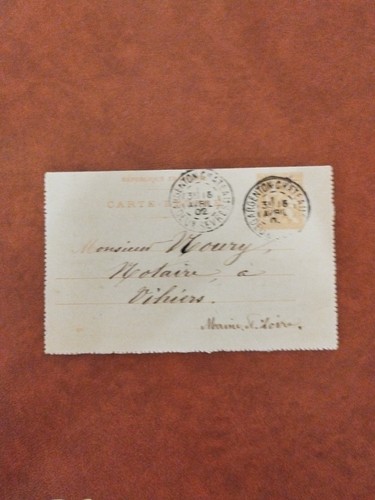 Timbre france entier - france, postal