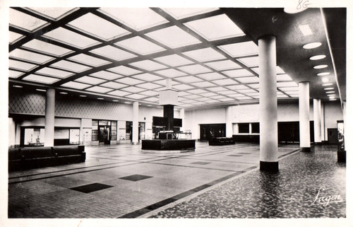 Cpa havre le hall de - le,