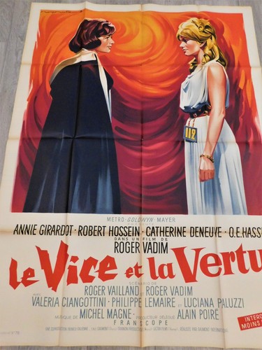 Vice vertu affiche - la,