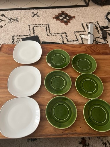 Lot assiettes 3 - 9, :