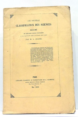 Livre ancien charma nouvelle - ancien,