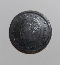 Belgique Specimen 16-10-1997 uniface présentation officielle face nationale