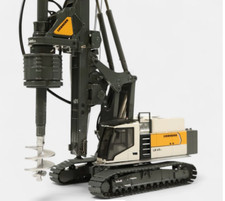 NZG 1070 Liebherr LB 45.1 Foreuse Rotative Bohrgerät 1:50 NEU OVP