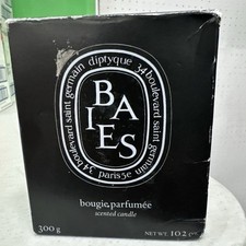 Diptyque Baies Black Candle Bougie Parfumee 300g 10.2 oz. Berries Scented