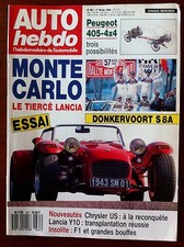 AUTO HEBDO 665 du 1/02/1989