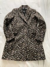 Manteau laine léopard Caroll