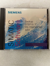Siemens Backup Step 5/7 PG720/740/760