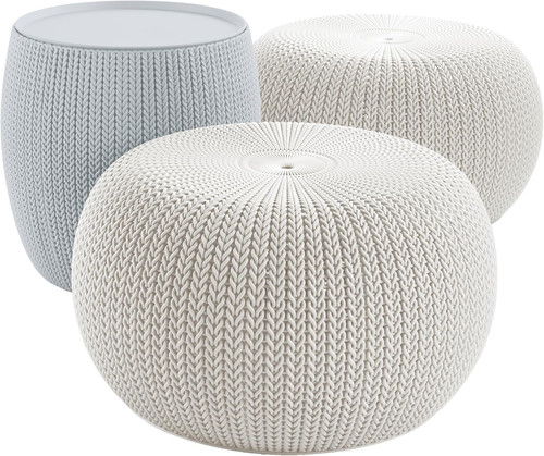 Keter urban knit - knit, ottoman