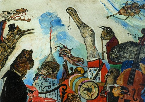James ensor the - james,