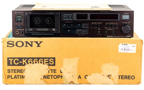 Sony k666es kopf lecteur - tc-k666es, 3-kopf