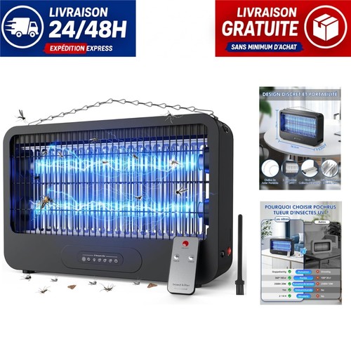 Lampe anti moustique 3500v - lampe,
