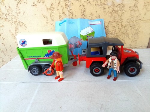 Playmobil transport chevaux - transport, de