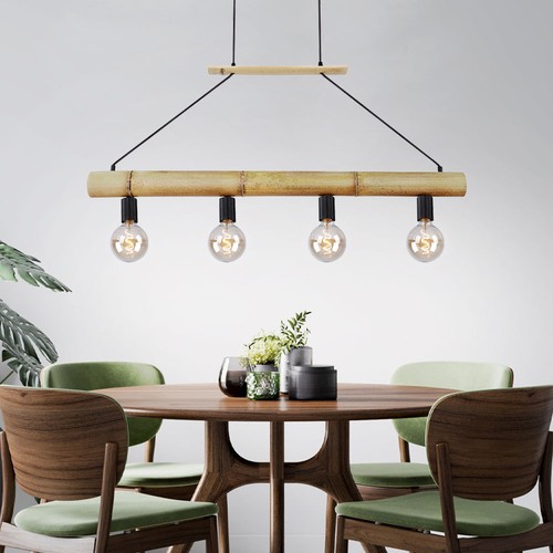 Lampe suspension holzleuchte - suspension,