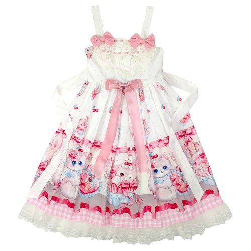 Kawaii pink kitty - kitty, lolita