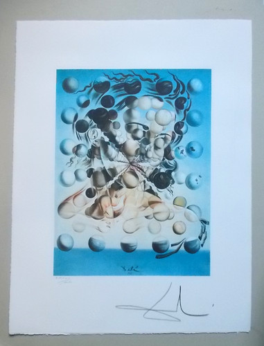 Lithographie salvador dali - dali,
