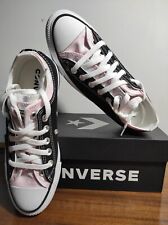 Chaussures Converse femme noir rose taille 37 NEUF