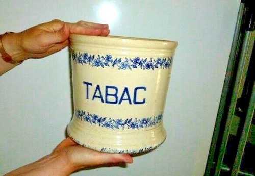Pot tabac uze - à,