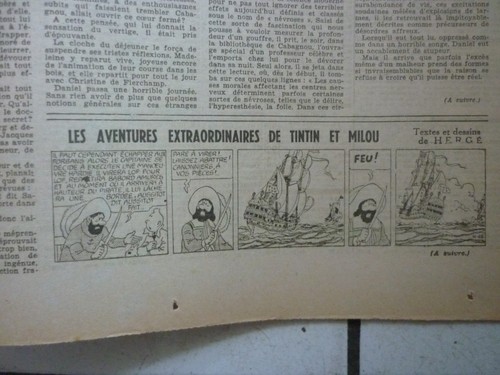 Tintin journal soir - ,