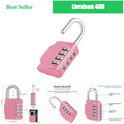 Cadenas code chiffres - à, 4