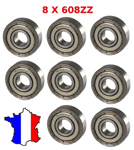 Roulement bille 608zz - à,