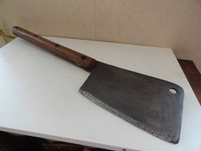 Ancien hachoir ou fendoir de