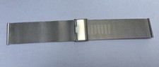 BRACELET MONTRE MÉTAL 24mm Couleur Gris..  Stainless Steel