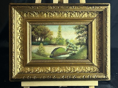Huile xixe école barbizon - école,