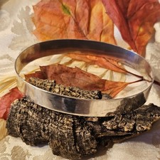 Jonc Ovale Argent 925 vintage