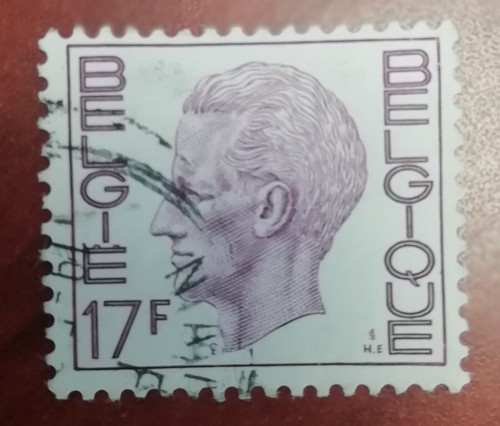 Timbre belgique anniversaire - belgique,