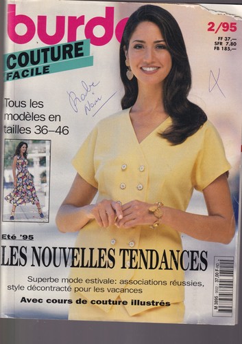 Burda 9502 couture facile - burda, n°9502