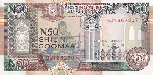 Somalie shillings - somalie,