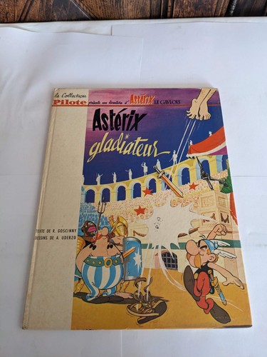 Asterix gladiateur pilote 1964 - asterix,