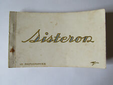 Ancien Carnet de 15 Cartes