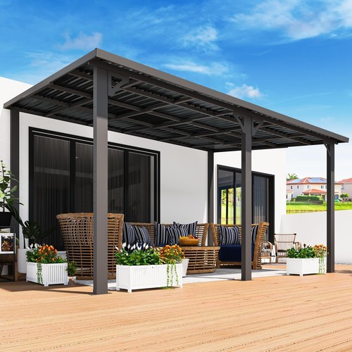 Hardtop wall mounted gazebo - hardtop,