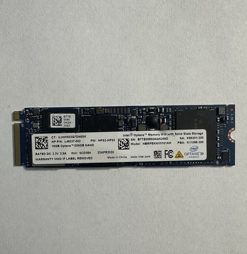 Intel optane 16gb 256gb - intel,