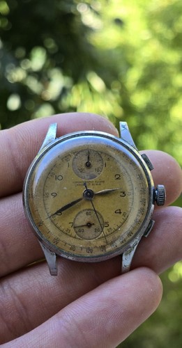 Montre ancien chronographe - ancien,