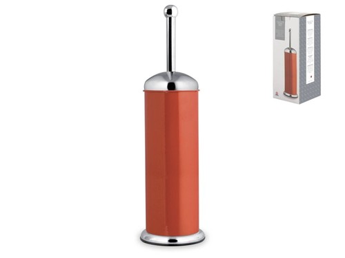 Porte brosse inox rouge - porte-brosse,