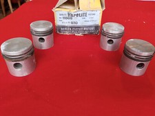 #4 PISTONS "HEPOLITE" 52 MN+6/10 FIAT MOUSE