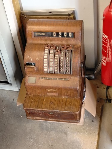 Ancienne caisse enregistreuse - caisse,