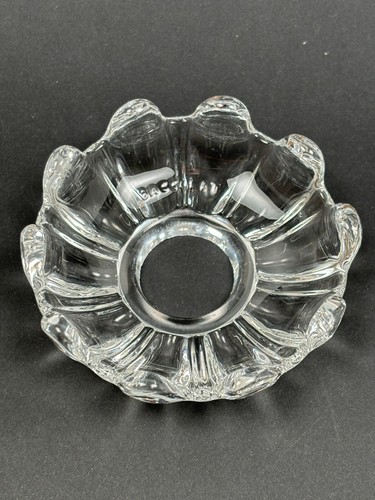 Bobèche cristal moulé - bobèche,