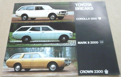 1970 toyota crown corolla - 1970's,