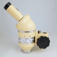 Wild Heerbrugg M5-63206 Stereo Microscope Head, 15× Eyepieces, Clear Optics, Exc