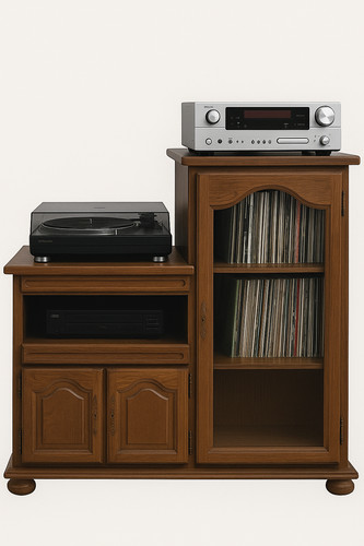 Meuble audio vintage - meuble,